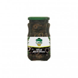 Cere Dilimli Siyah Zeytin – 440 gr Cam