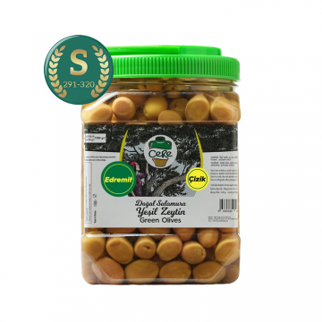Cere S Edremit Çizik Yeşil Zeytin Süzme 1 Kg