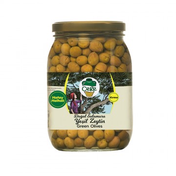  Cere Halhalı Yeşil Zeytin 1 Kg