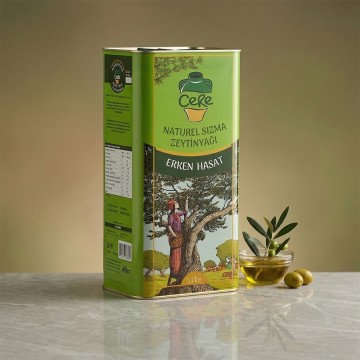  Cere 5Lt Erken Hasat Naturel Sızma Zeytinyağı